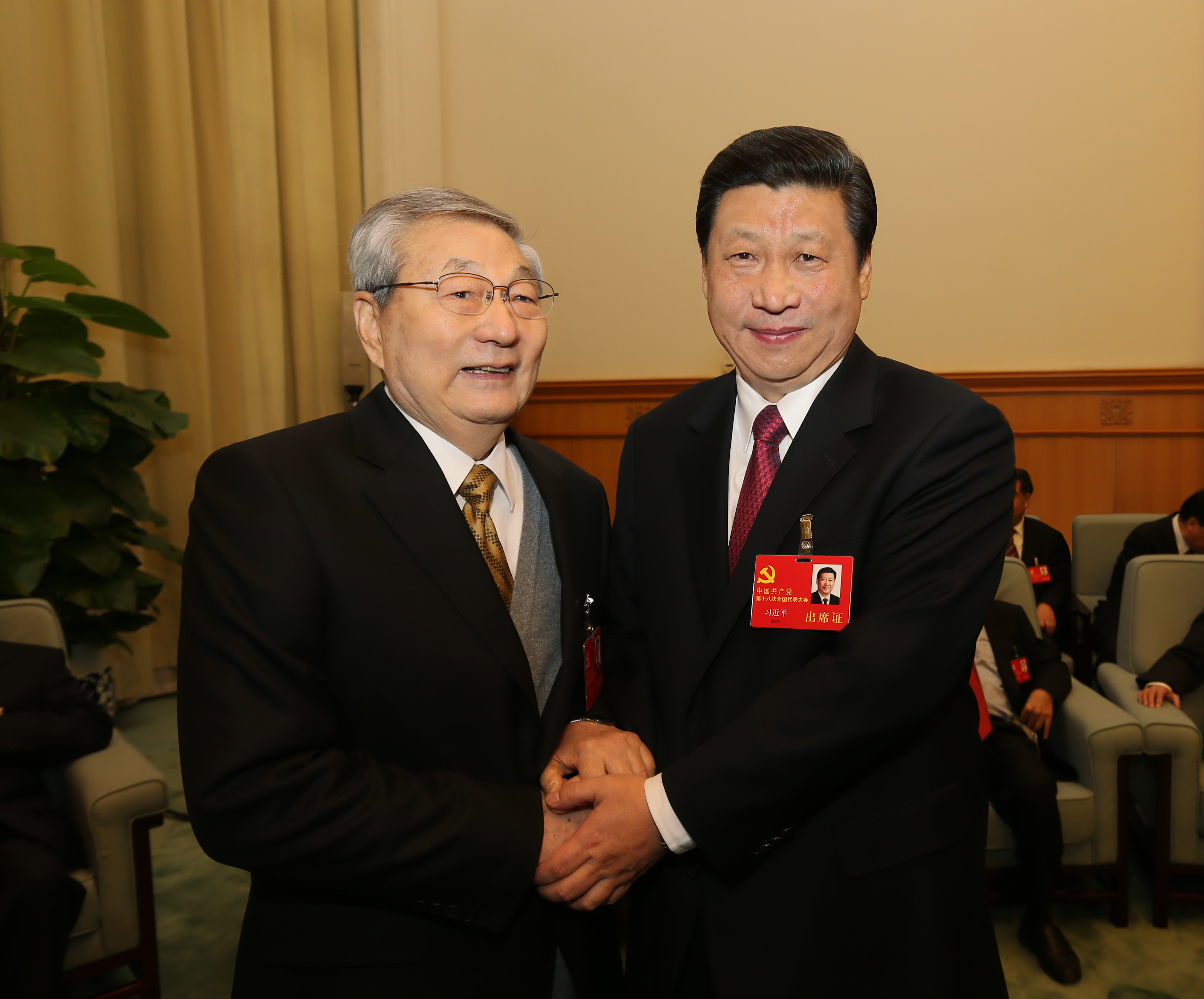 朱镕基同志生平照片