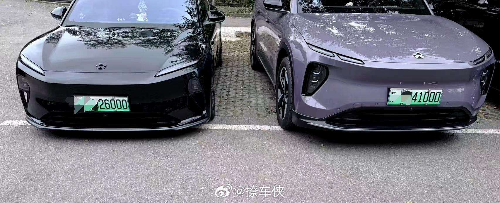停好车下车一看，哟嚯，缘分啊[酷]我和汽车的日常 ​​​