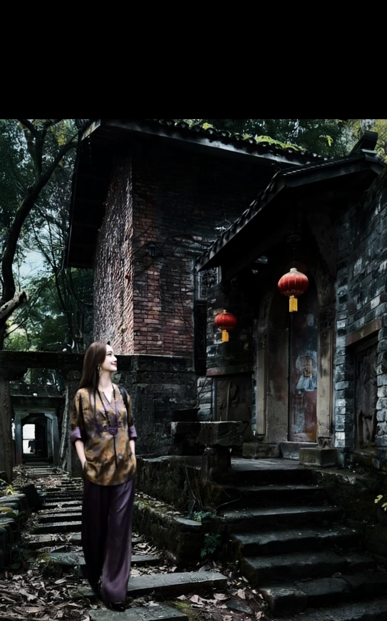 仿古
苔阶古巷入烟霄，
朱户红灯映寂寥。
黛瓦凝霜藏旧梦，
青砖带雨记前朝。
轻