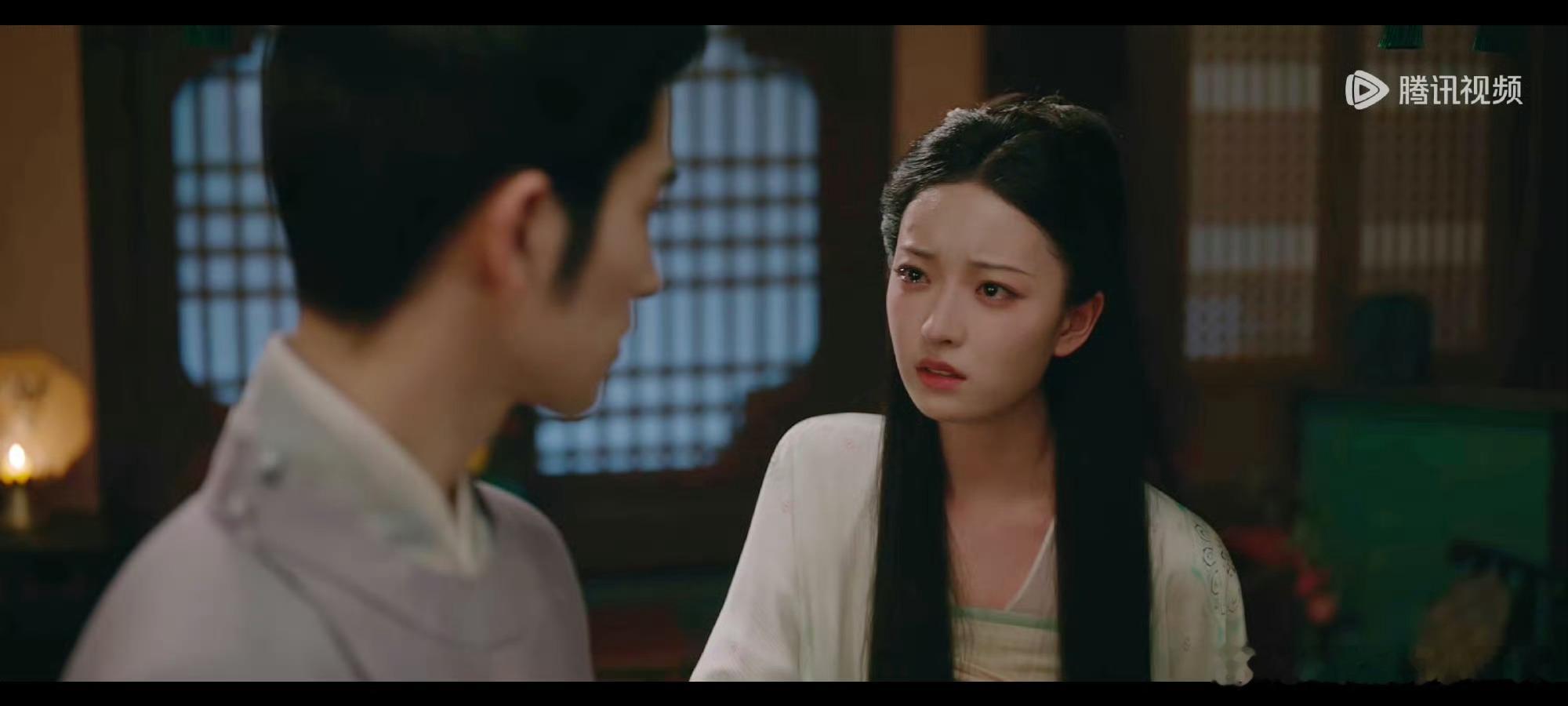 杨舒伊越看越像倪妮，但是她比倪妮更适合古偶。 