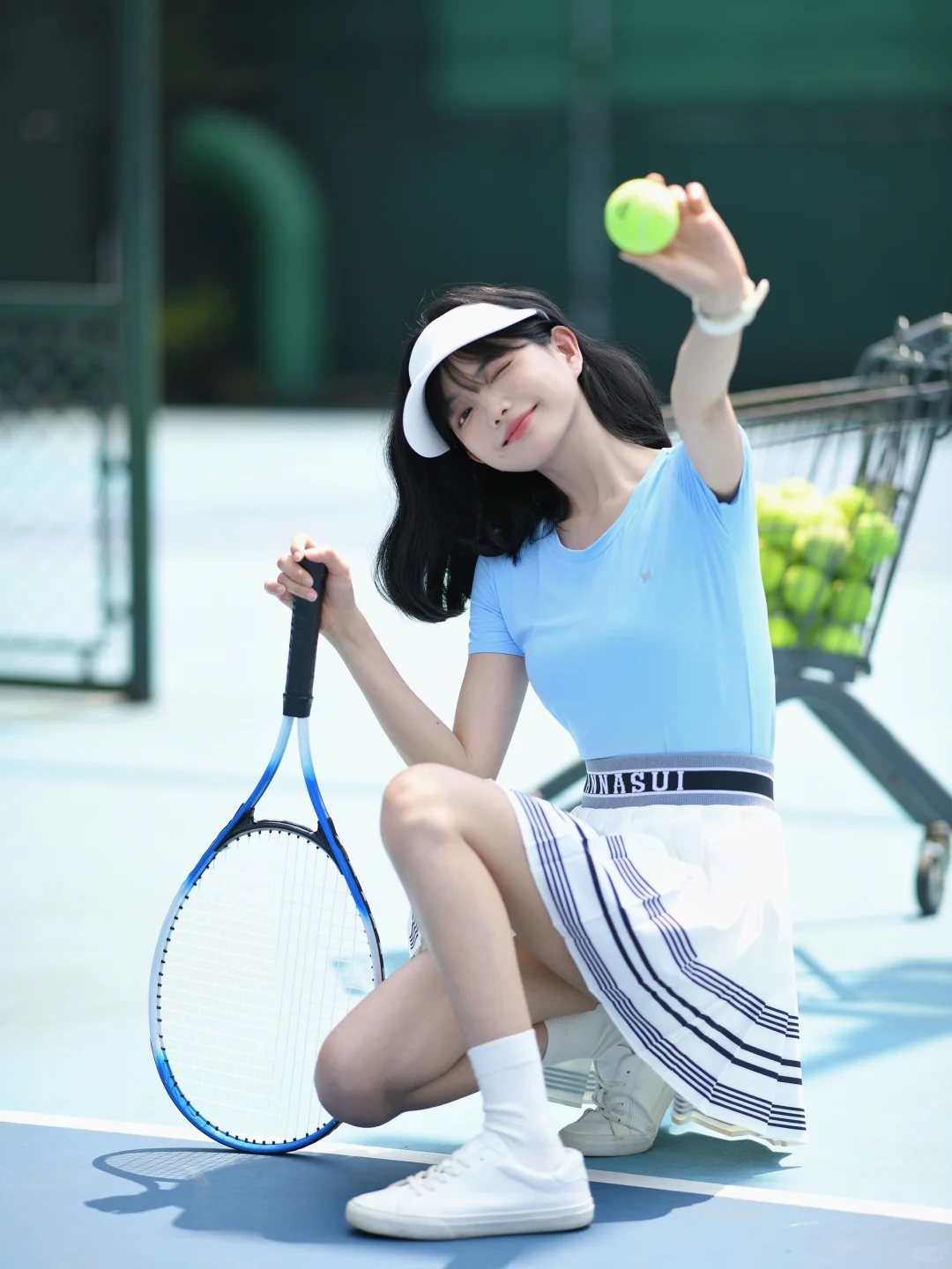 炽热一夏🎾 网球女孩上线👋🏻