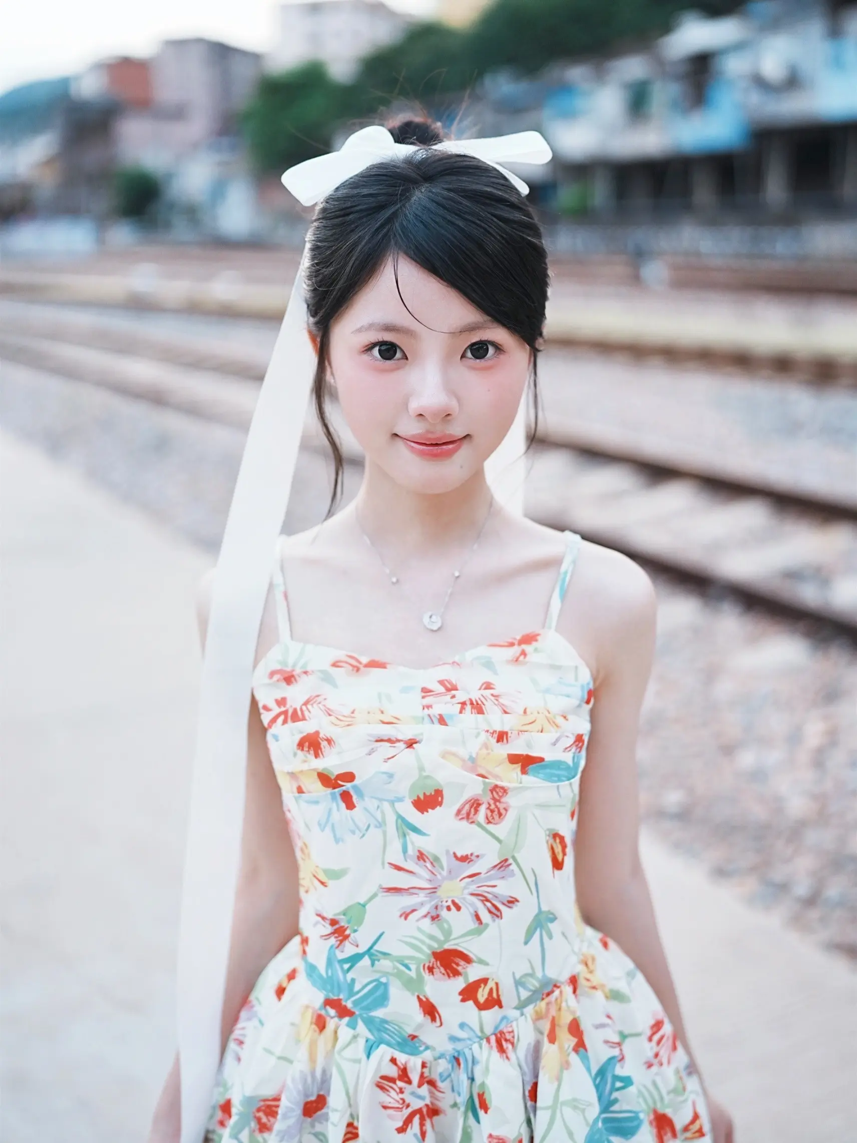 那颗星星一直陪在月亮身边。