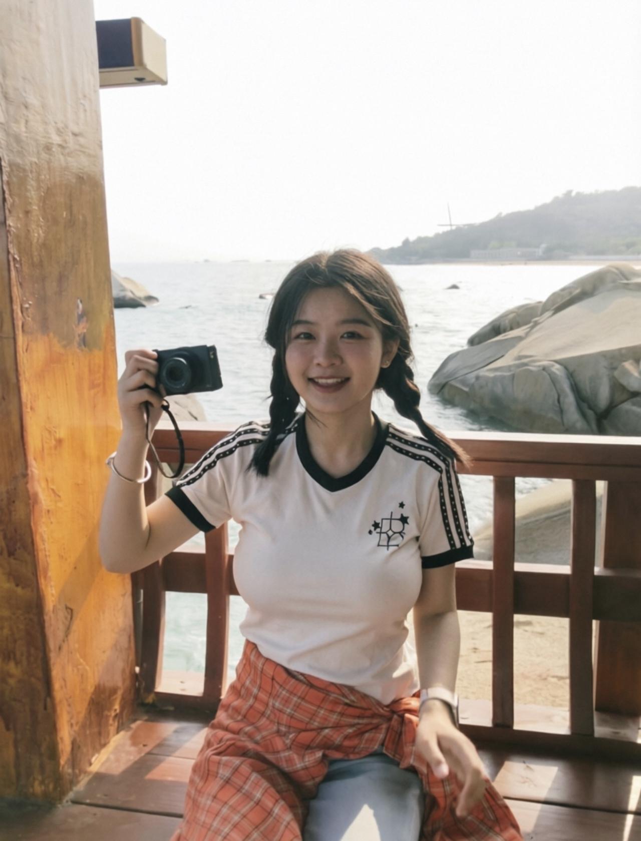 什么样的女人最有吸引力网红打卡地：巽寮湾磨子石公园，「木亭海景机位」好多大V必拍