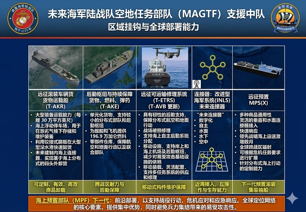 MD四等人未来海军陆战队空地特遣部队 （MAGTF）支援中队，出自2026年MD