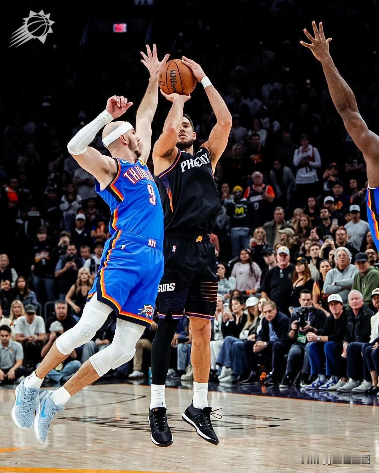 布克三分绝杀雷霆！
雷霆客场105:108输给太阳，吞下本赛季第6场败仗。
太阳