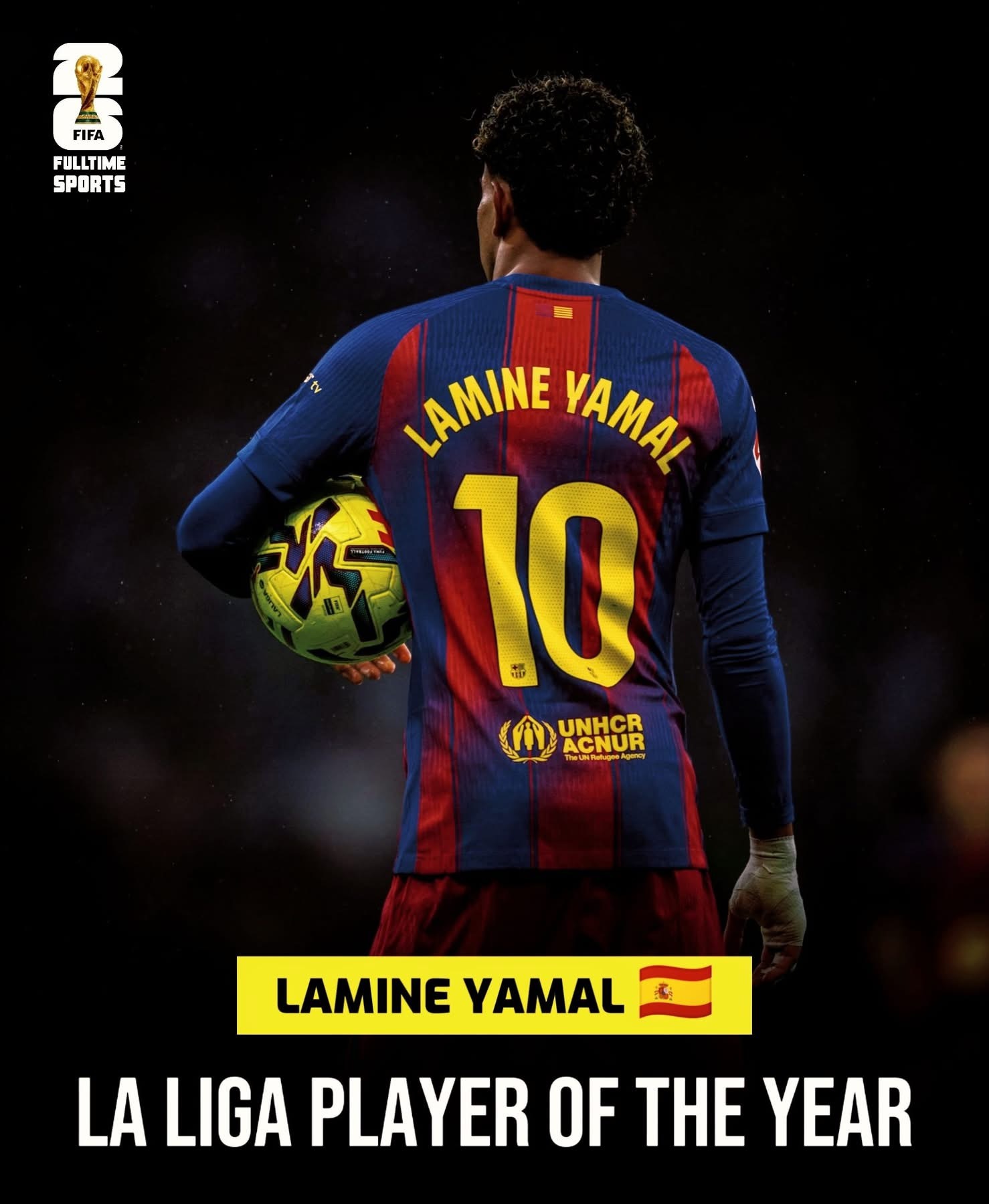 官方🚨耶瑪（Lamine Yamal）以16個入波、12次助攻，獨立締造28個