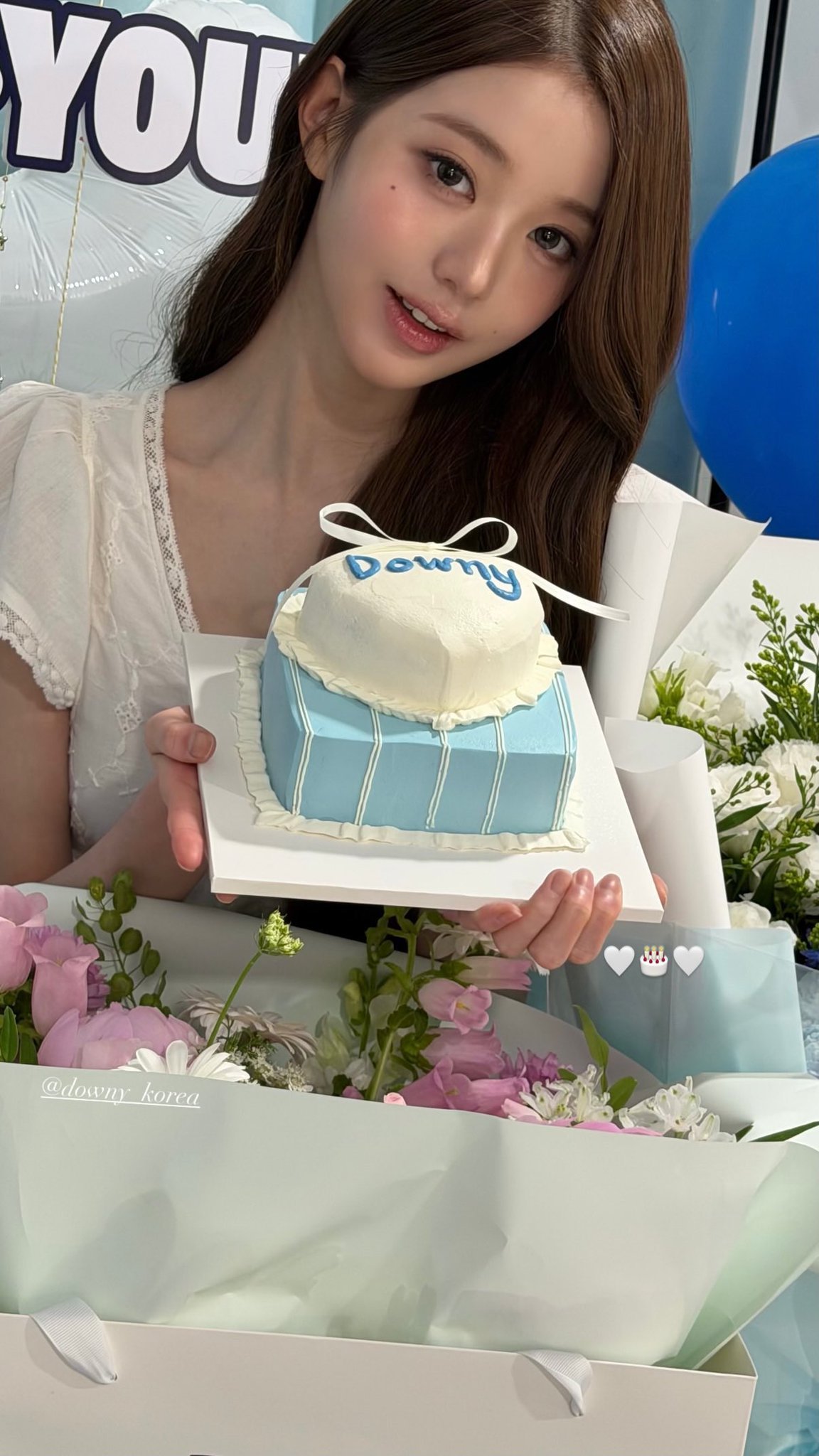 当妮是不是升title了艾特的Korea 但是工作人员的感谢信用的是日语写的而且