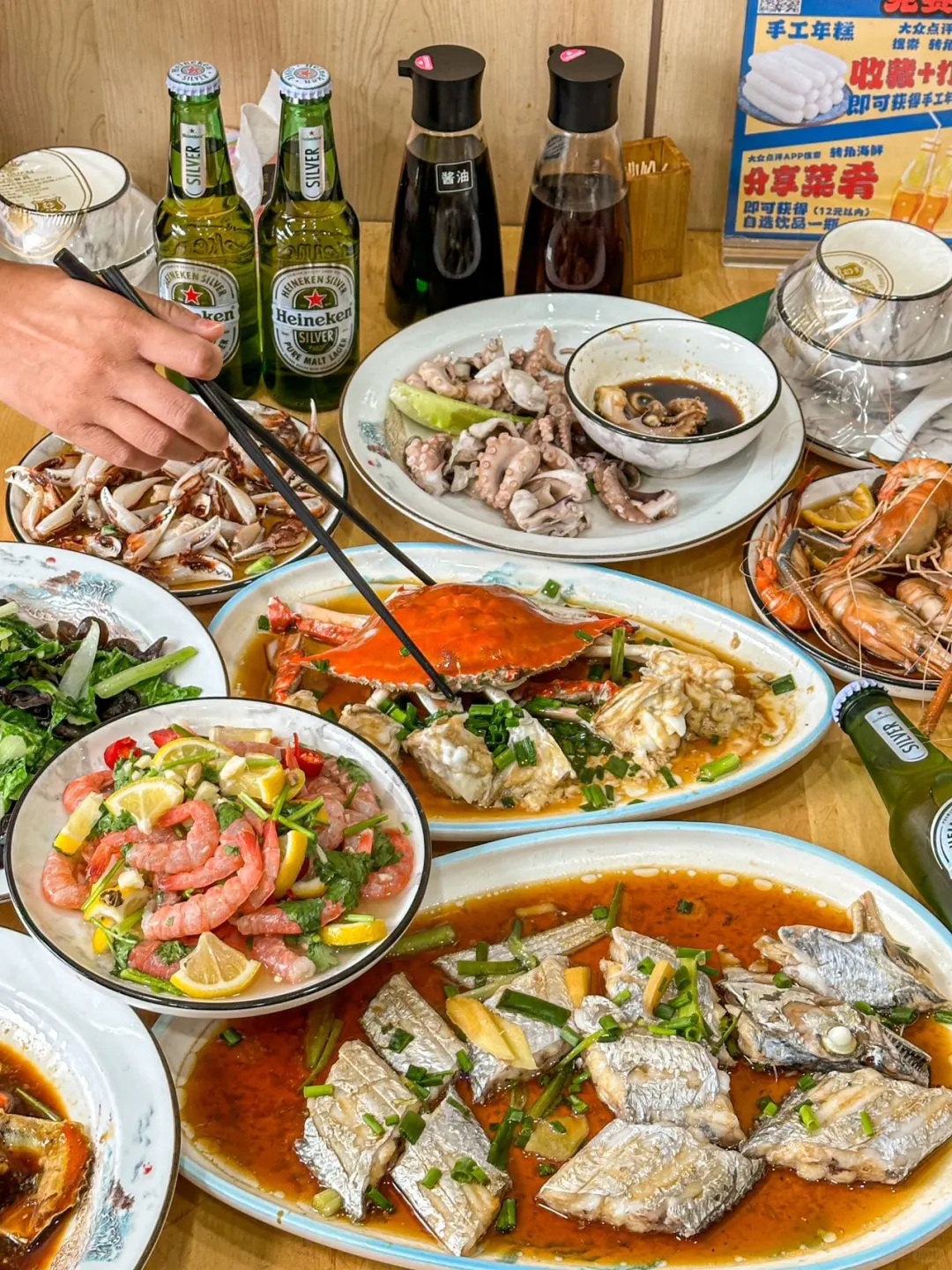 本地人推荐的海鲜餐厅绝对不会错的！！！