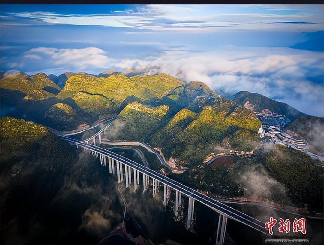 贵州花江峡谷大桥正式通车，成为世界最高桥梁，究竟有何神奇之处？
贵州花江峡谷大桥
