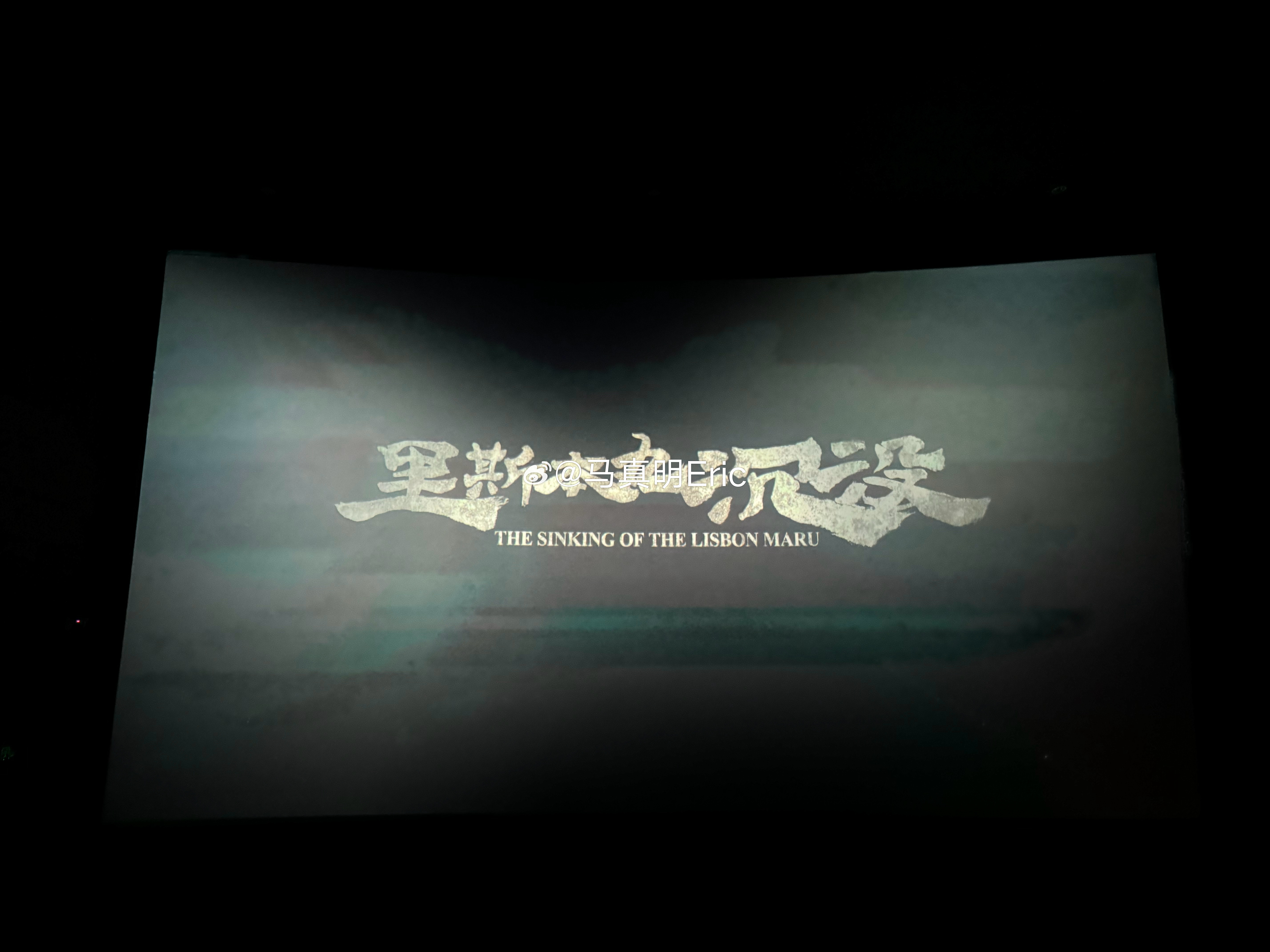 电影#里斯本丸沉没豆瓣开分9.2# 沉浸在电影的后劲中，字幕的滚动显得尤其漫长，