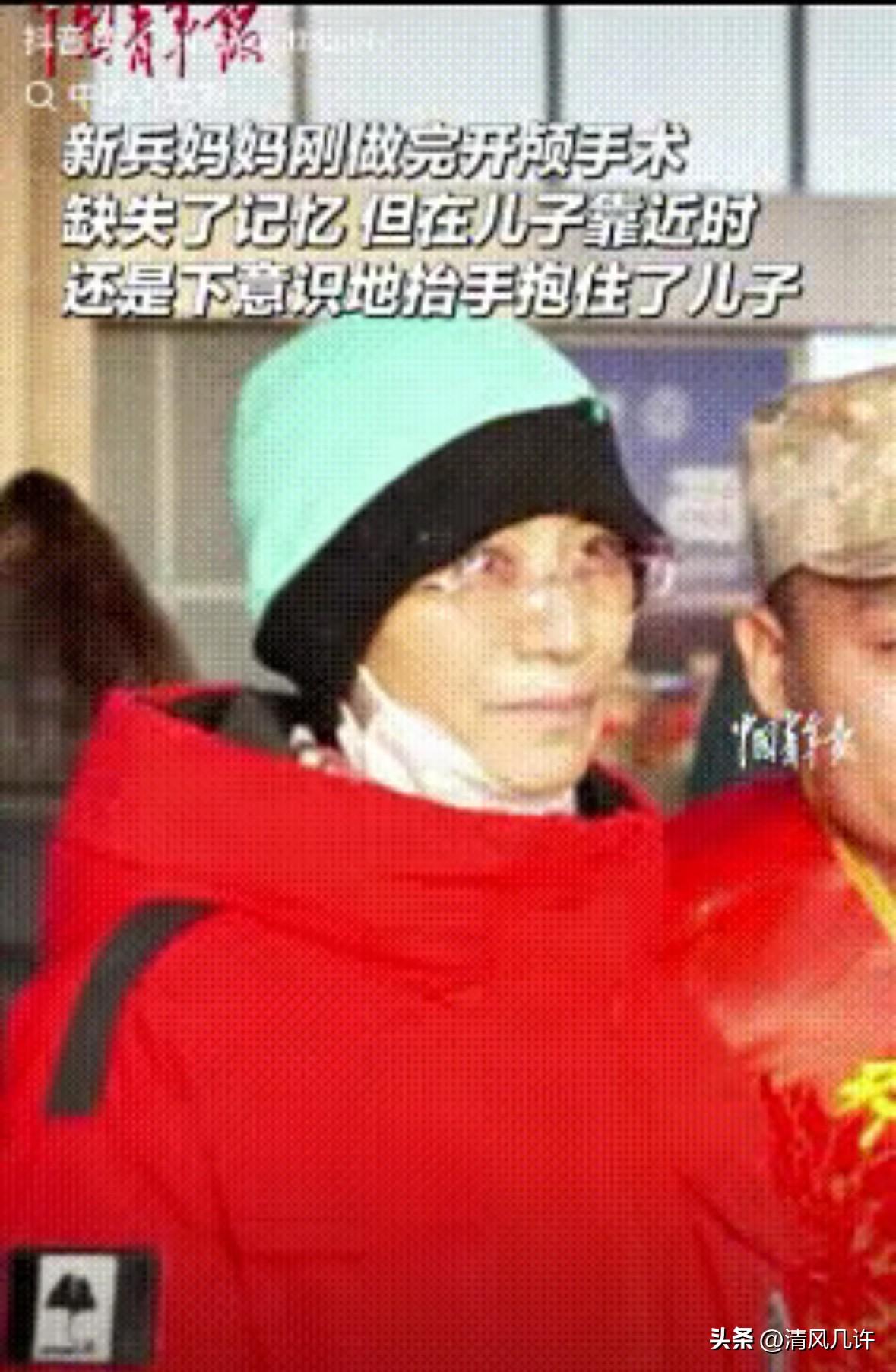 看哭了！近日，宁夏银川新兵入伍这天，一对夫妇来到现场想进去送送儿子，却被拦住了，