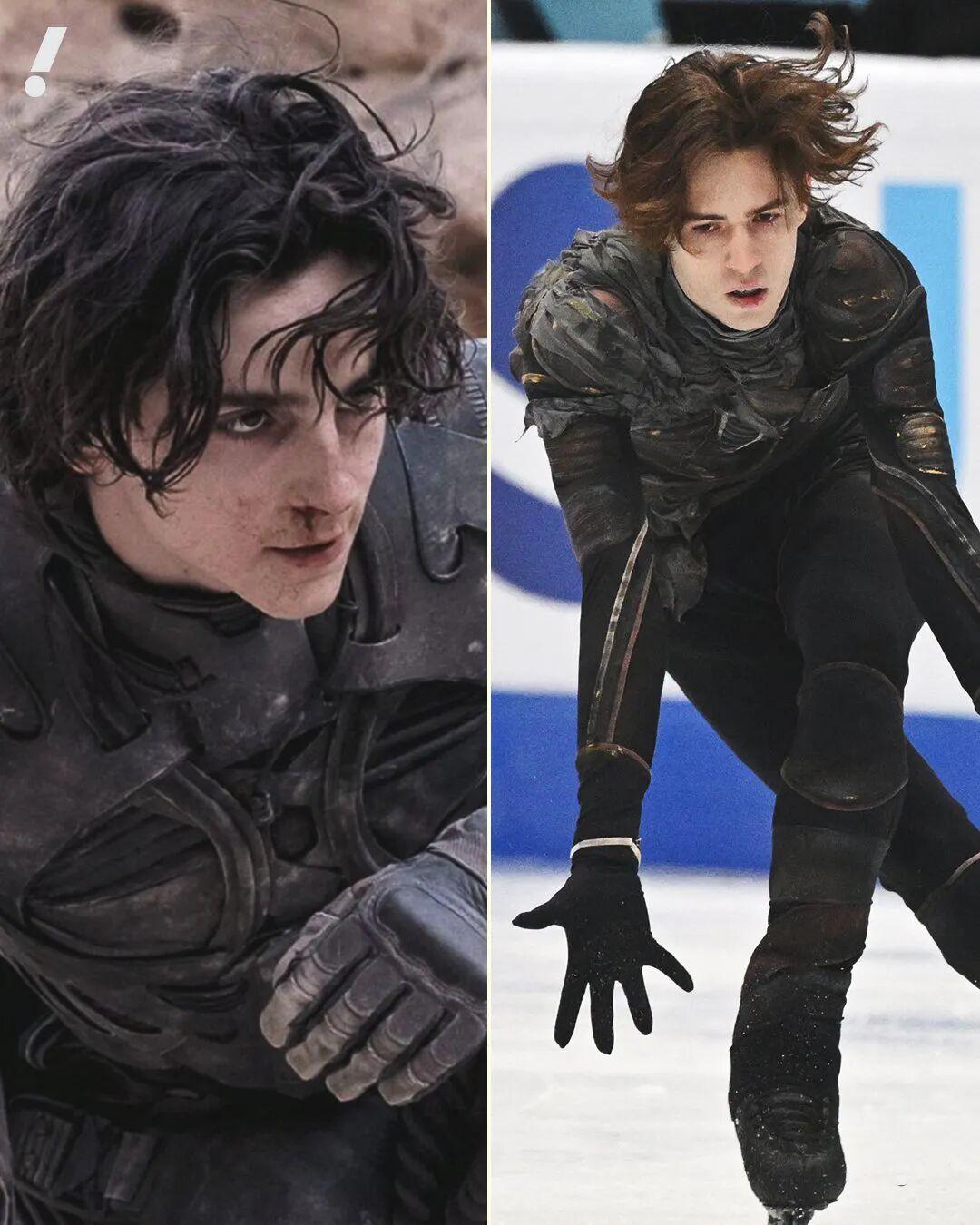 哈萨克斯坦选手米哈伊尔·沙伊多罗夫（Mikhail Shaidorov）身着电影