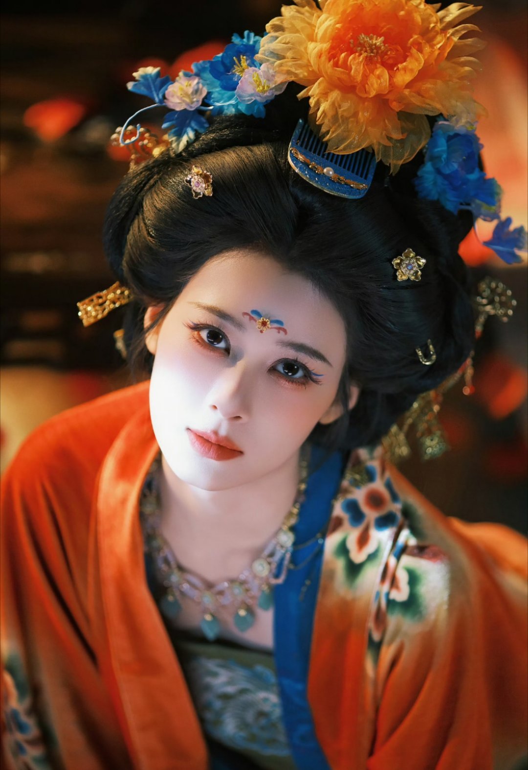 我家小花神赵昭仪来了，古代美人昭昭啊！好端庄好喜欢！！！！ 