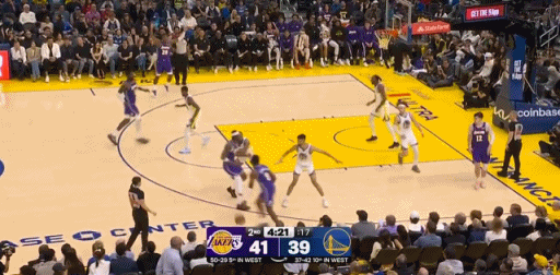 八村塁打出了他应该有的进攻表现！ 湖人vs勇士