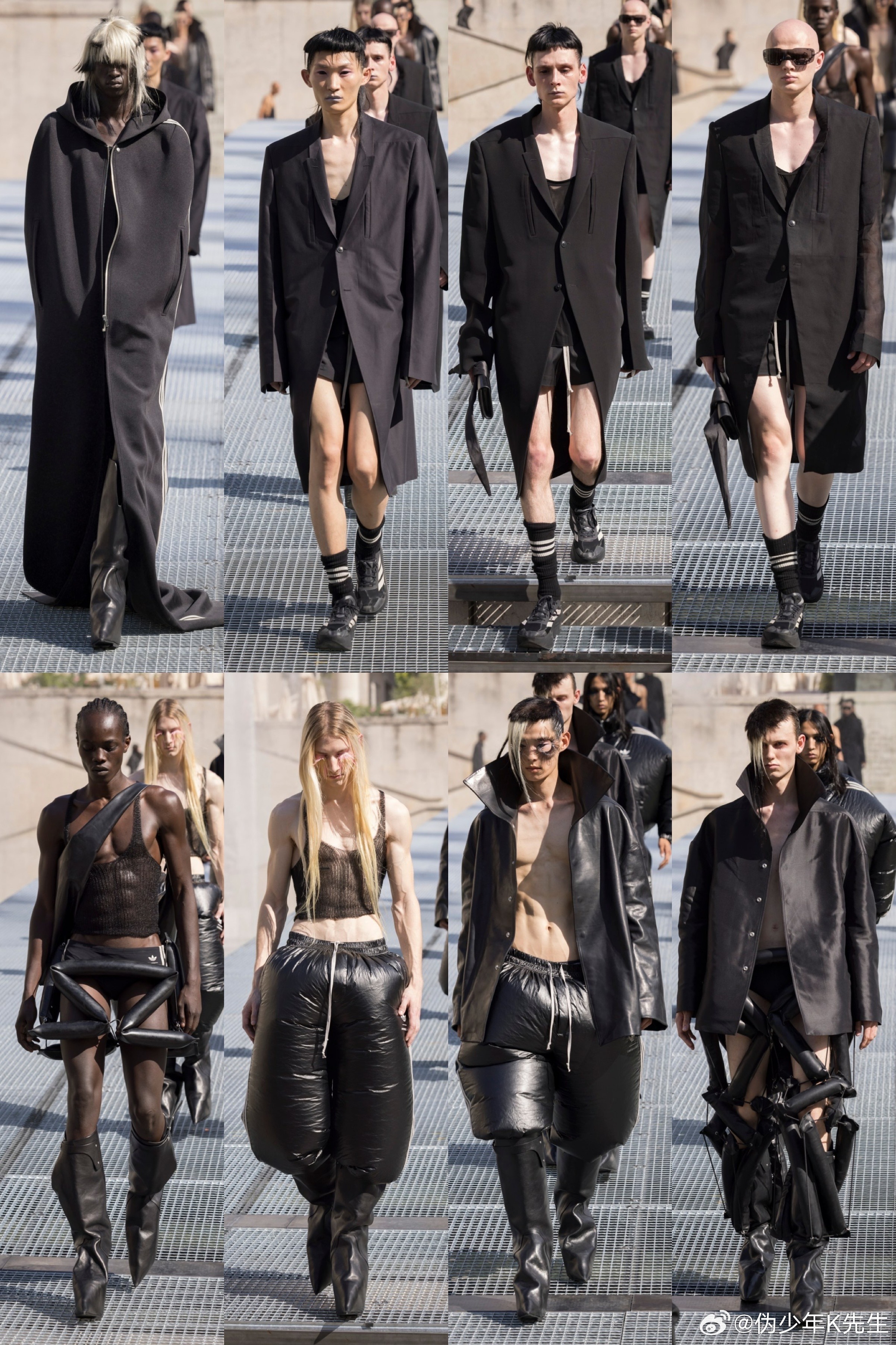 K先生时装周笔记Rick Owens Menswear S/S 2027 Par