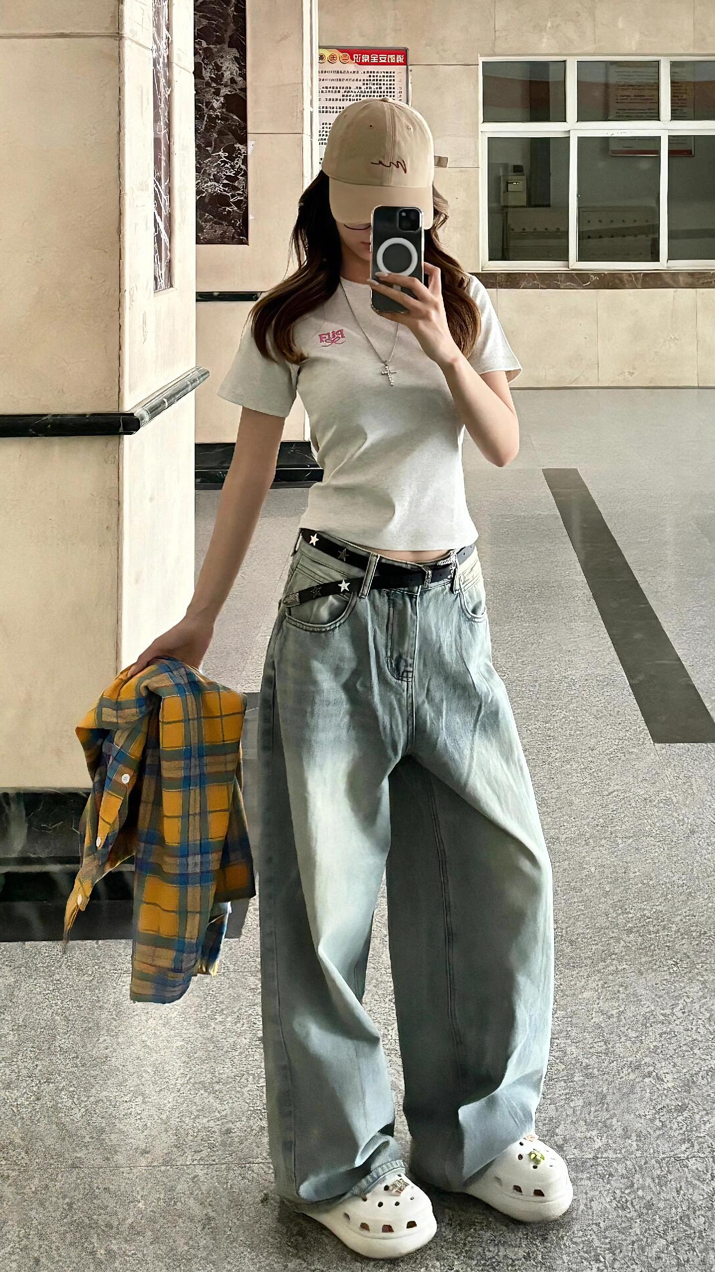高个子女生穿搭公式。