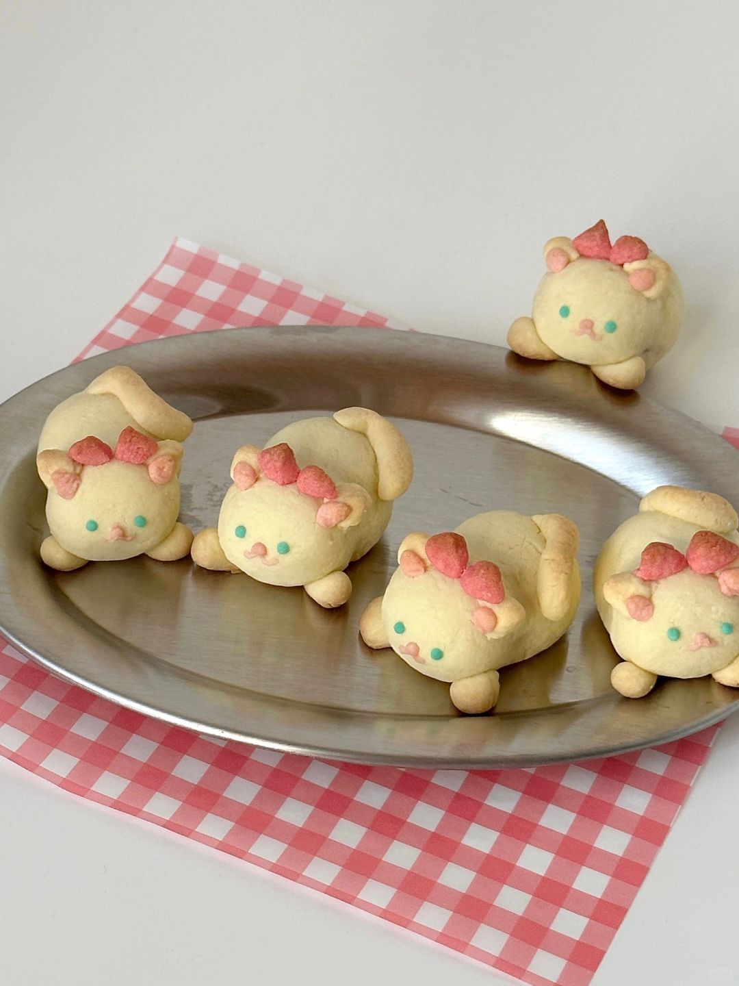 🎀小白猫凤梨酥 | 附教程