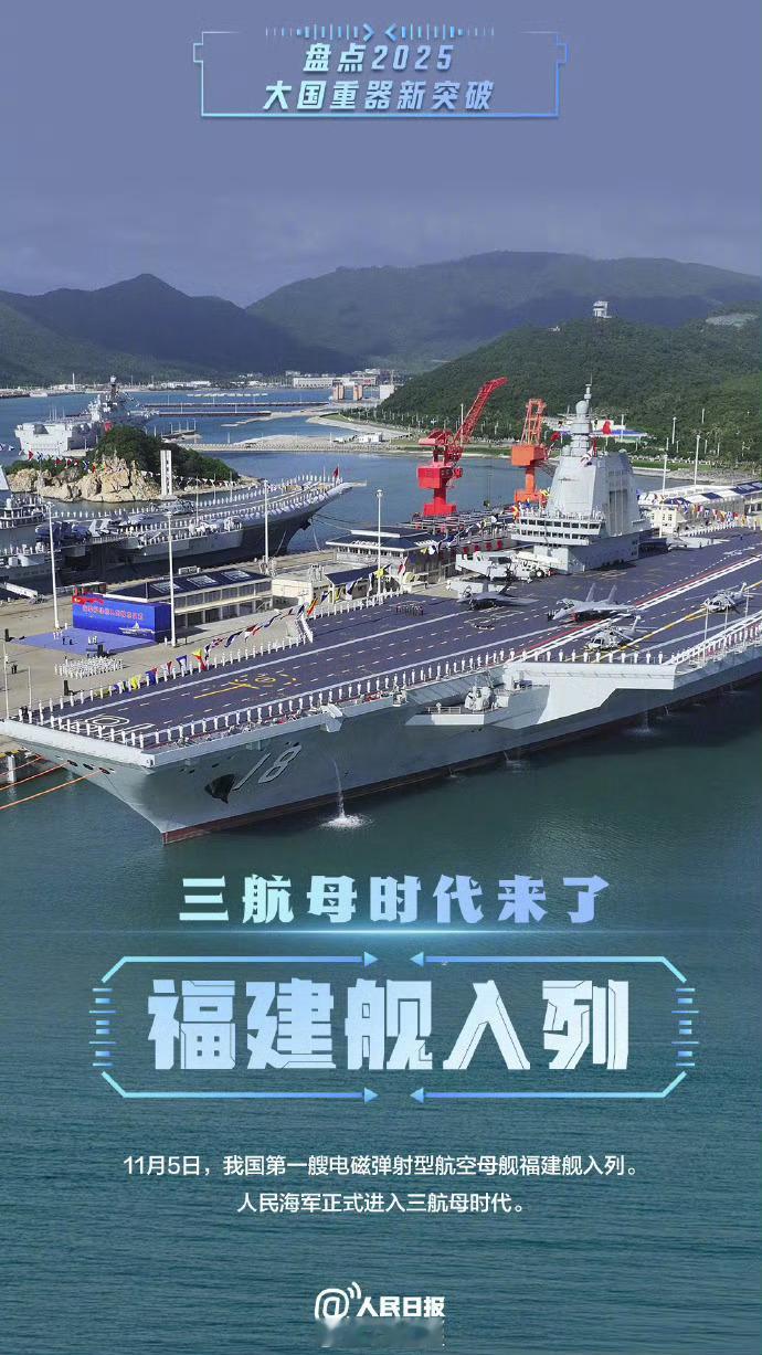 盘点2025大国重器新突破我们的2025。 