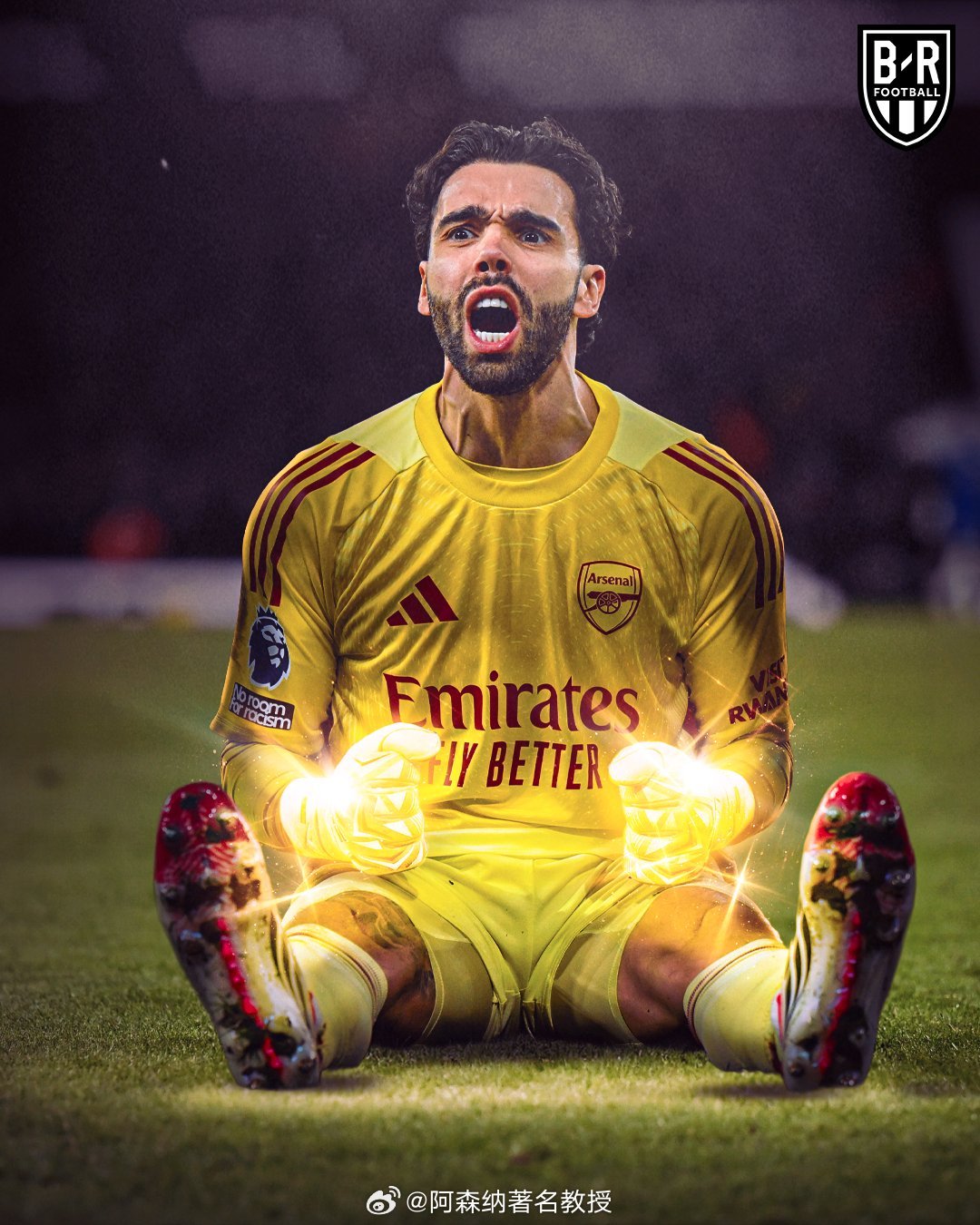 舒梅切尔对拉亚说：“如果没有你这个赛季的贡献，阿森纳不会处于现在的位置。而且，你