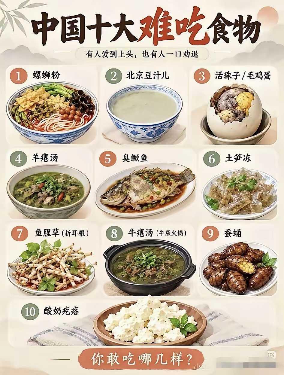 你敢吃哪个