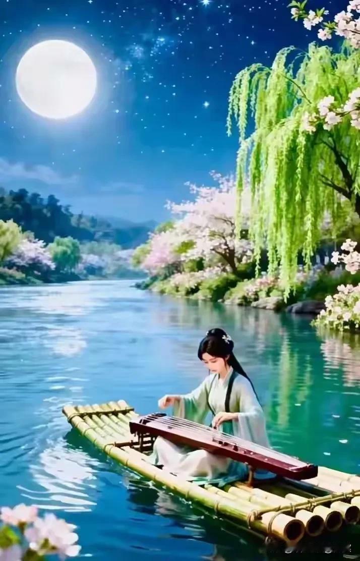 上联:山溪水涨潭鱼跃
下联:野渡舟横岸柳摇
横批:山青水秀