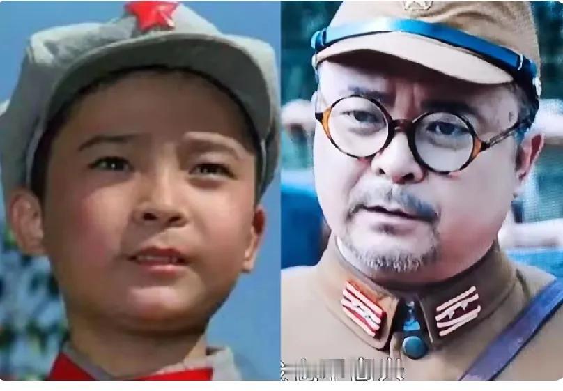 哈哈，几十年后，又看到了潘冬子。
这是小时候电影《闪闪的红星》中的潘冬子，她带着