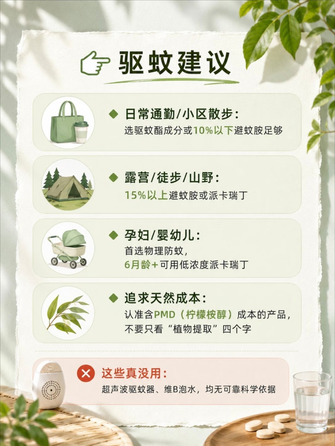5种合法登记使用的驱蚊成分哪些驱蚊成分真正管用驱蚊核心TIPS 看成分： 认准避