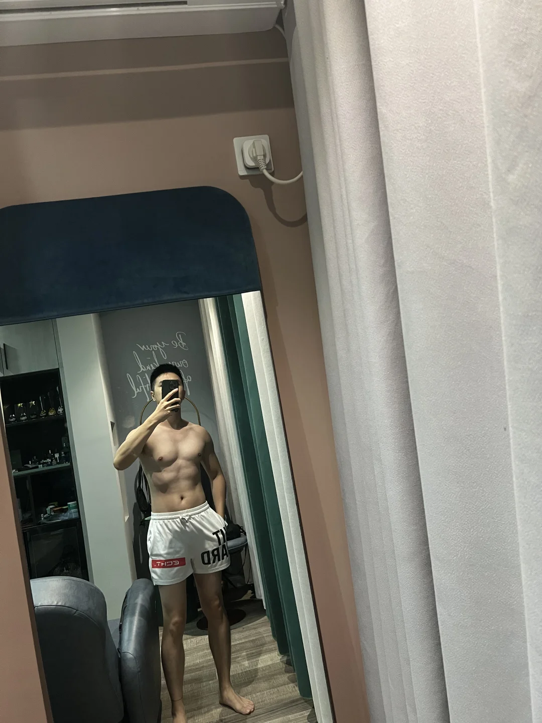 健身前108斤，胖过150斤，现在130斤