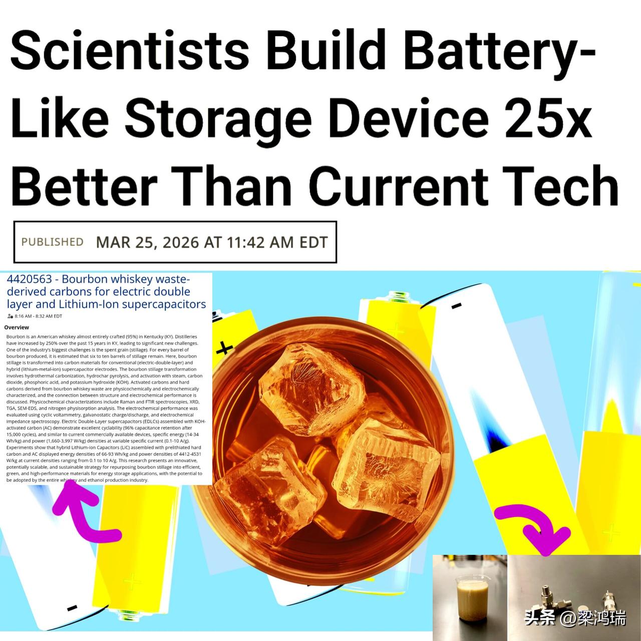 肯塔基大学（University of Kentucky）的研究人员开发出一种新