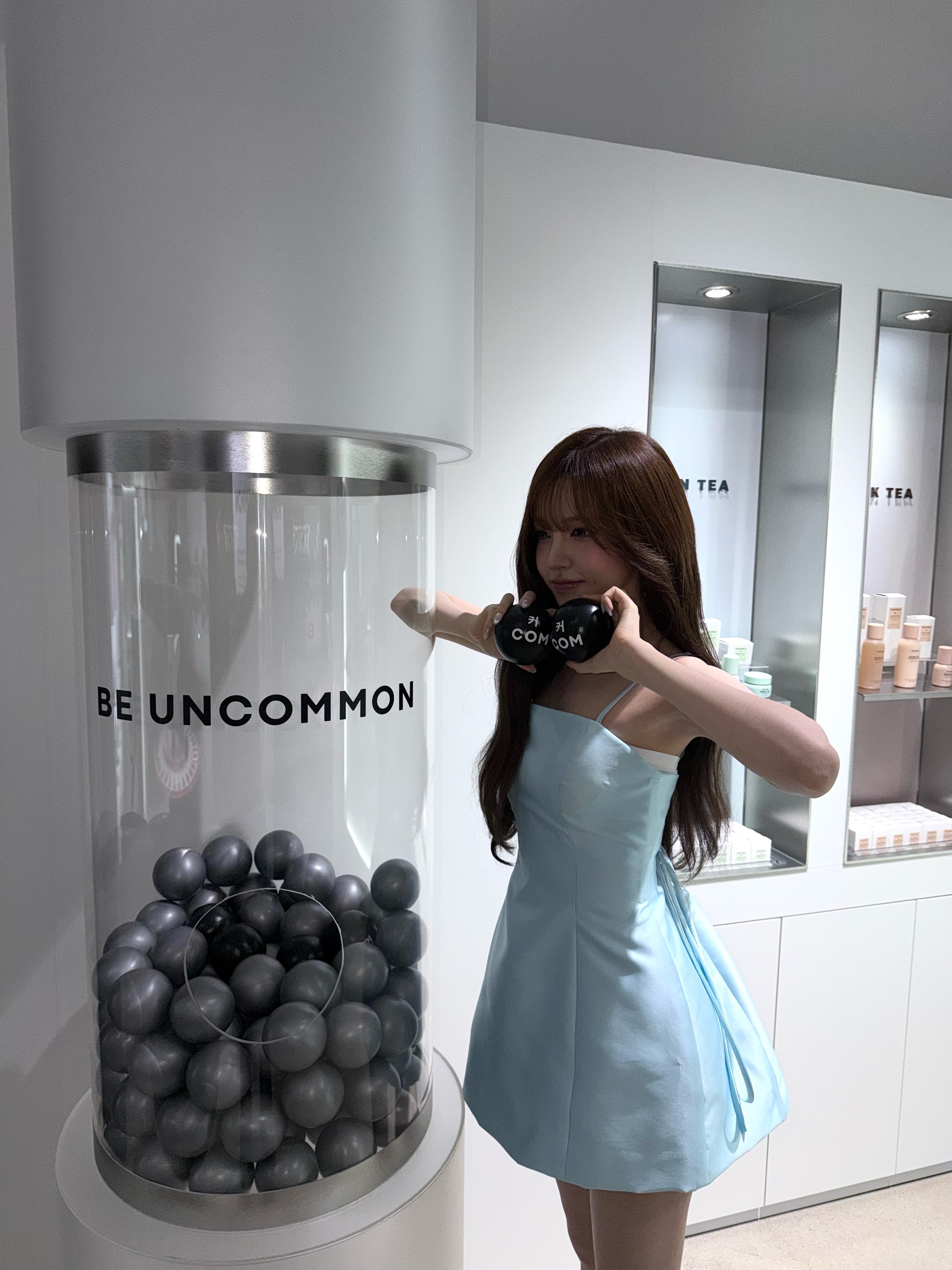 请在圣水洞和 TONYMOLY 们一起度过吧☺️💕好美🥰 