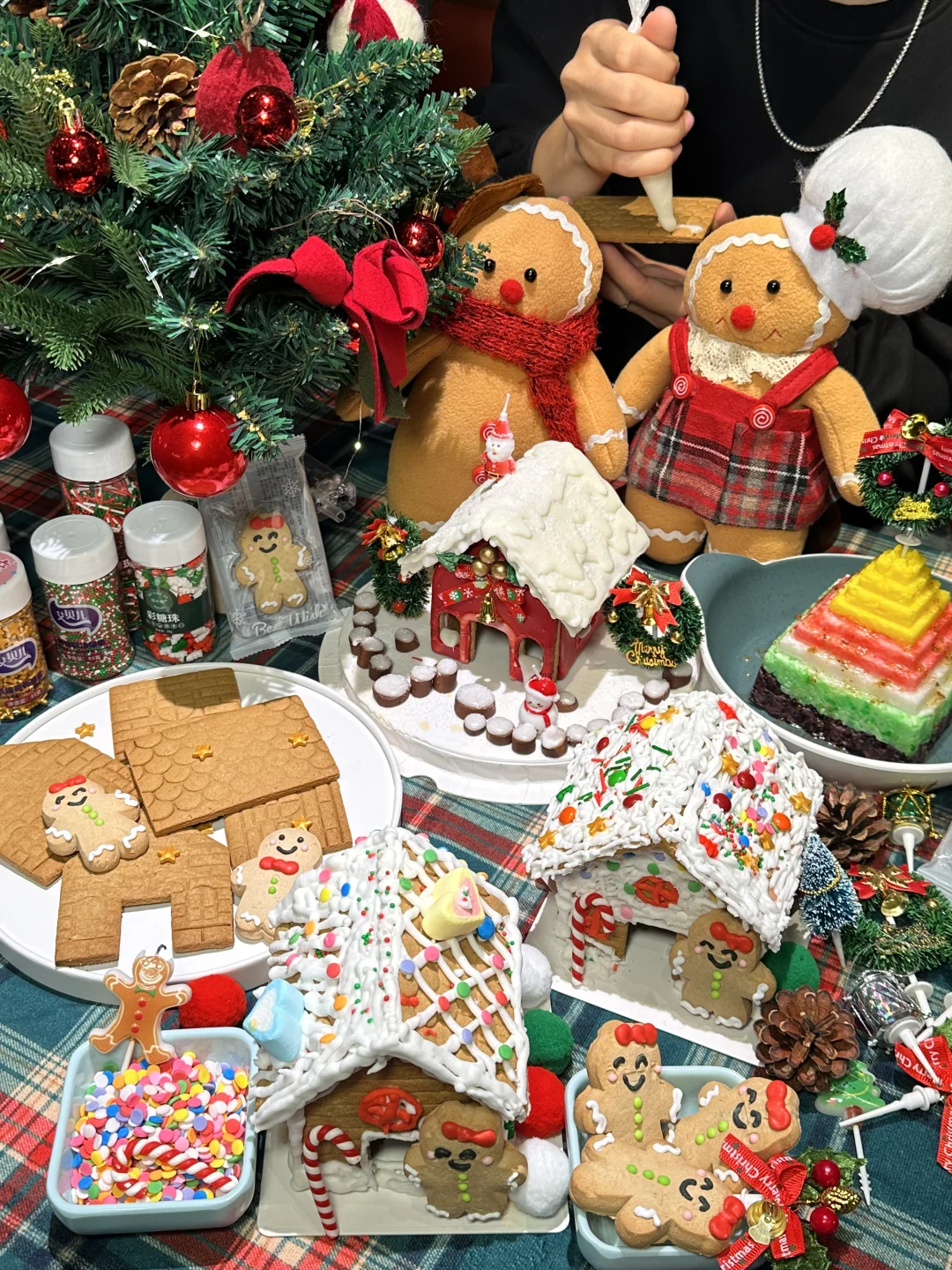 北京终于有了！！圣诞diy姜饼屋！🎄❄🧑‍🎄️