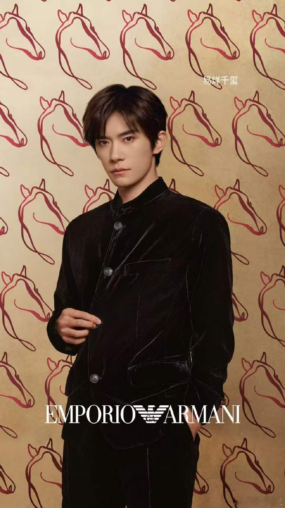 易烊千玺新岁时刻易烊千玺马年大片易烊千玺新岁时刻，好帅，