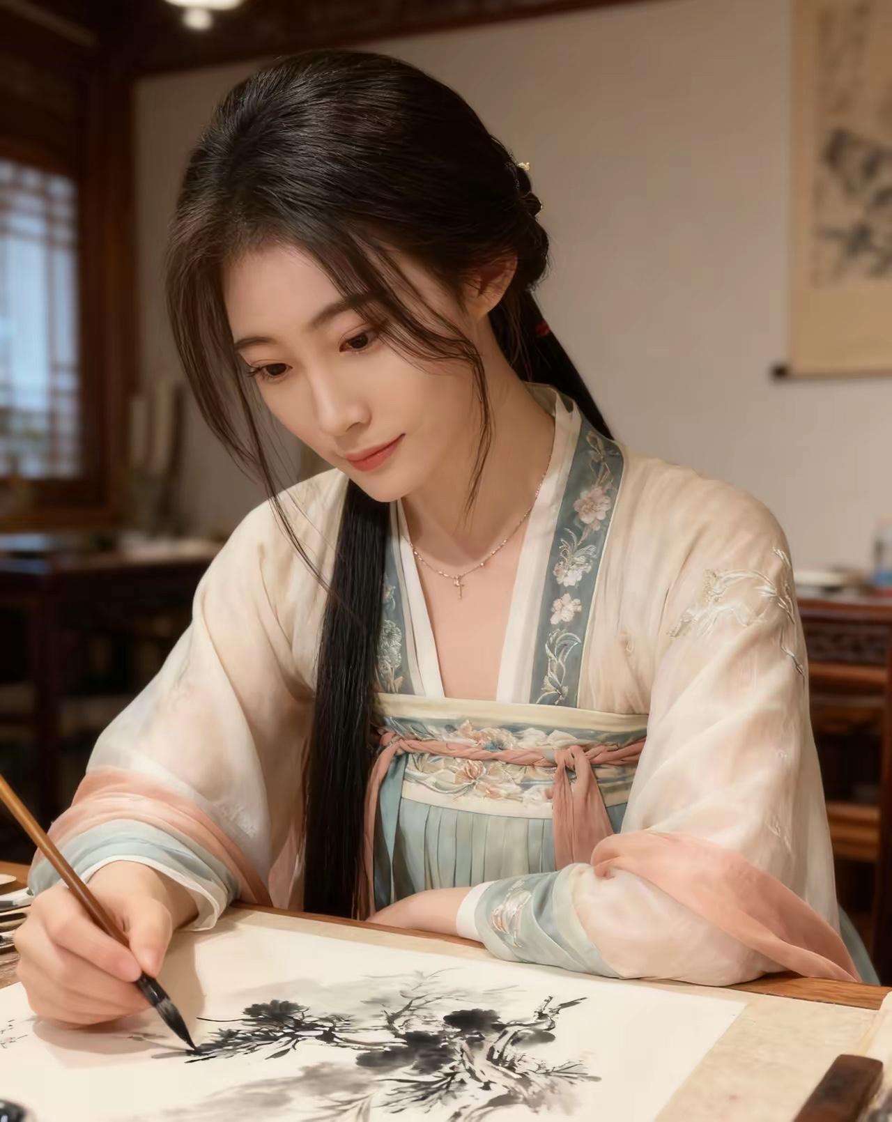 笔落山河藏雅韵，
诗成海岳集新声。
横批：《雅韵与新声》