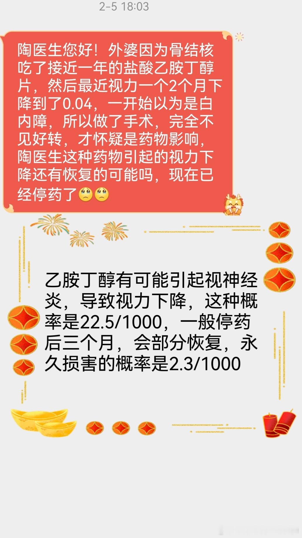 #陶勇[超话]##陶勇医生每周一答#【本周关键词】视神经炎，白内障，高眼压症，梅