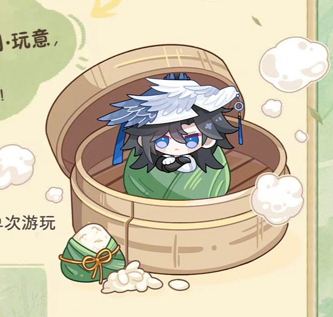 老板！！你家的粽子怎么在说话啊！我都听到他喊结缘了！是不是想跟我做朋友！ 