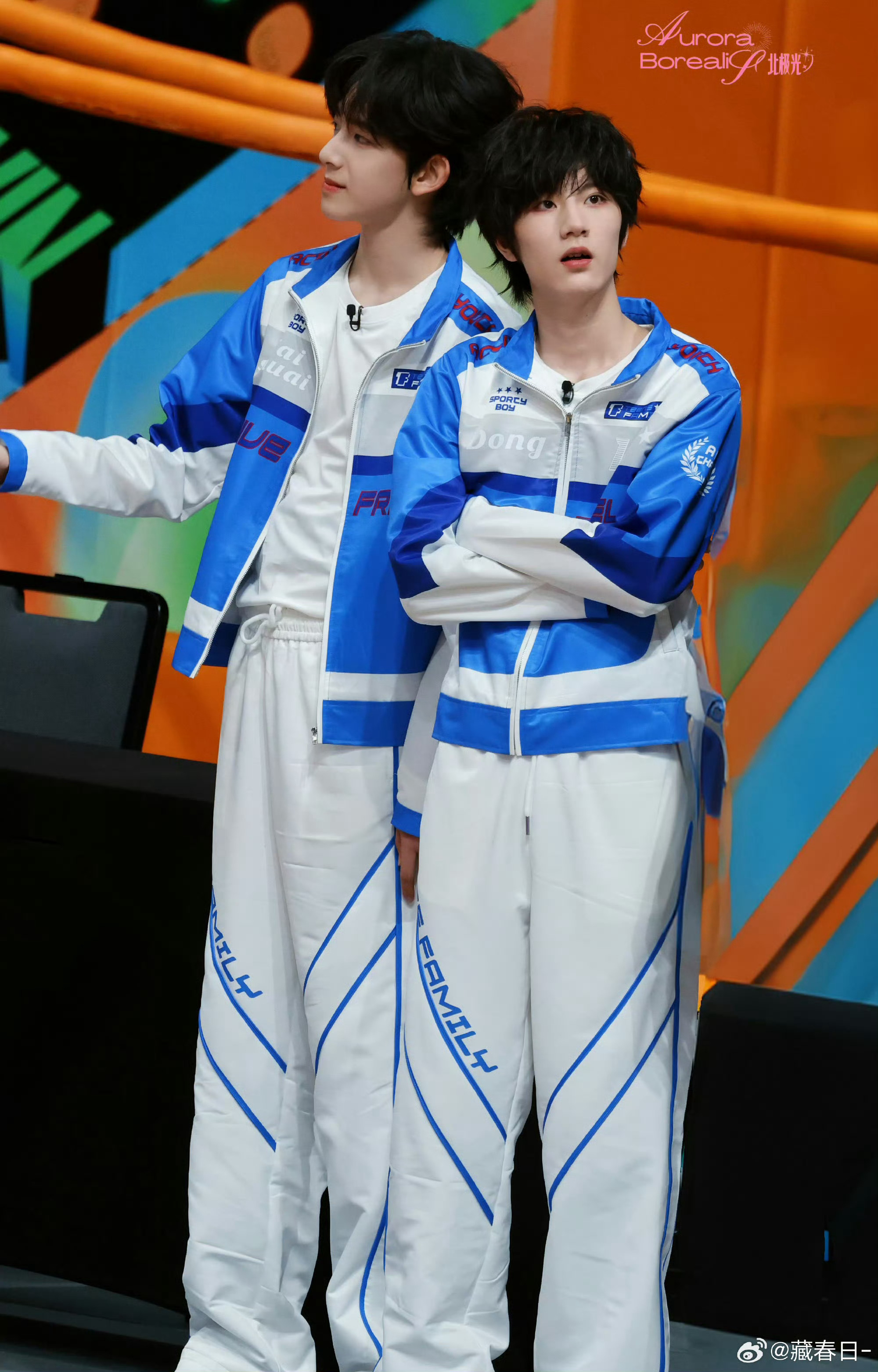 李煜东站姐拍的陈浚铭2026tf家族运动会 哈哈哈哈拍的还挺好 