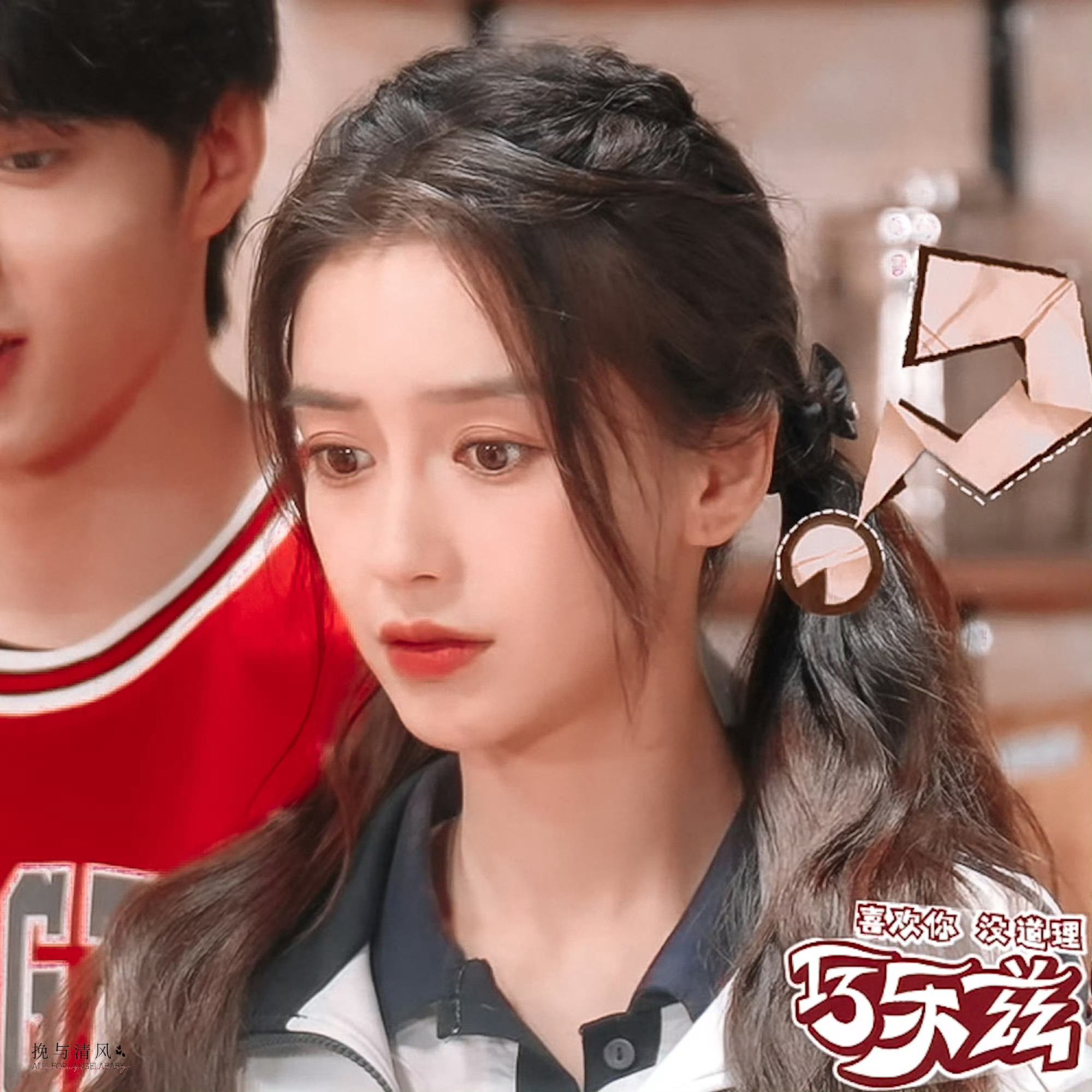 angelababy angelababy “情起一时的喜欢不叫热爱，长久无言的