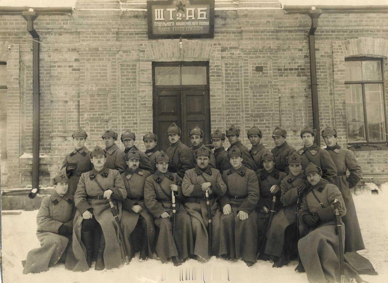 国家政治保卫总局远东骑兵第2团合影，1927年 ​​​