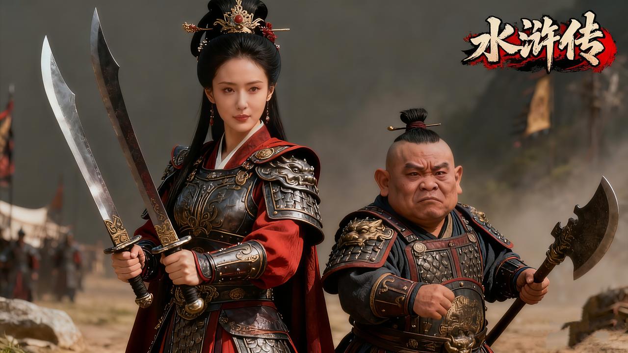 《水浒传》未解之谜一：李逵杀了扈三娘全家，她为什么不杀李逵报仇？

施耐庵笔下扈