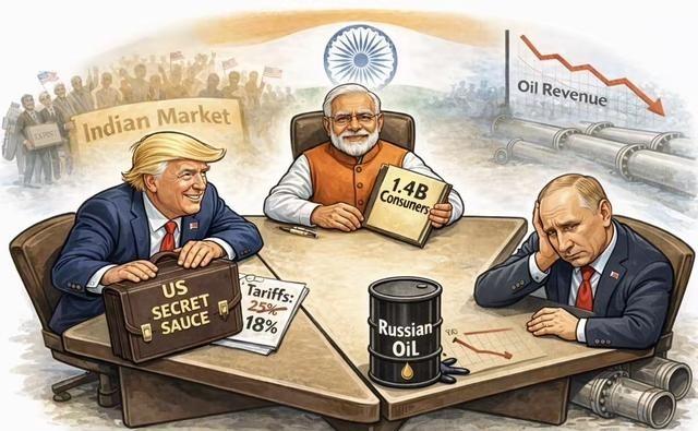 印度弃俄投美！莫迪同意彻底放弃俄油！转头投靠美国！大举进口委内瑞拉原油！2026
