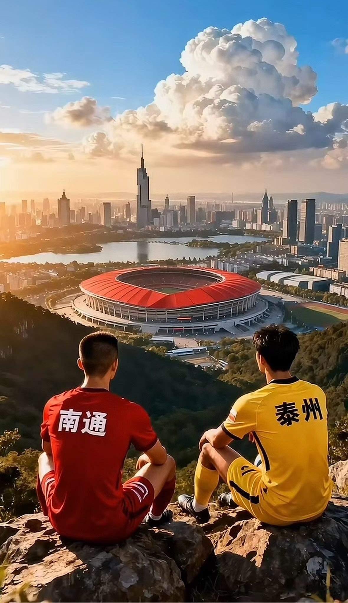 年度最热的苏超联赛落下帷幕，冠军以点球大战决出，泰州队获得冠军！祝贺泰州！[击掌