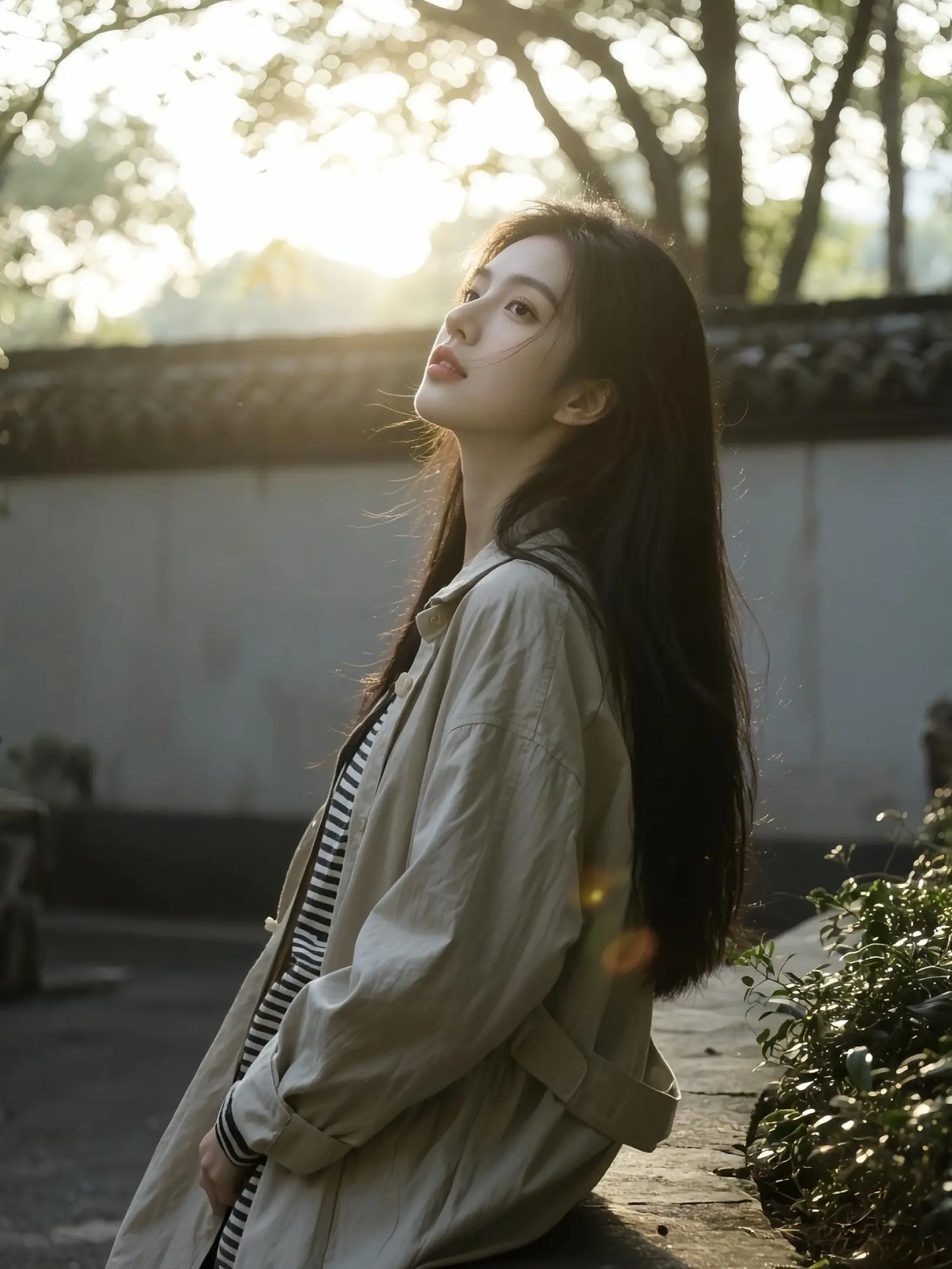 AI逆光氛围感 随变ai随便玩 ai创作 用ai创作打开春天 随变一拍都很夯