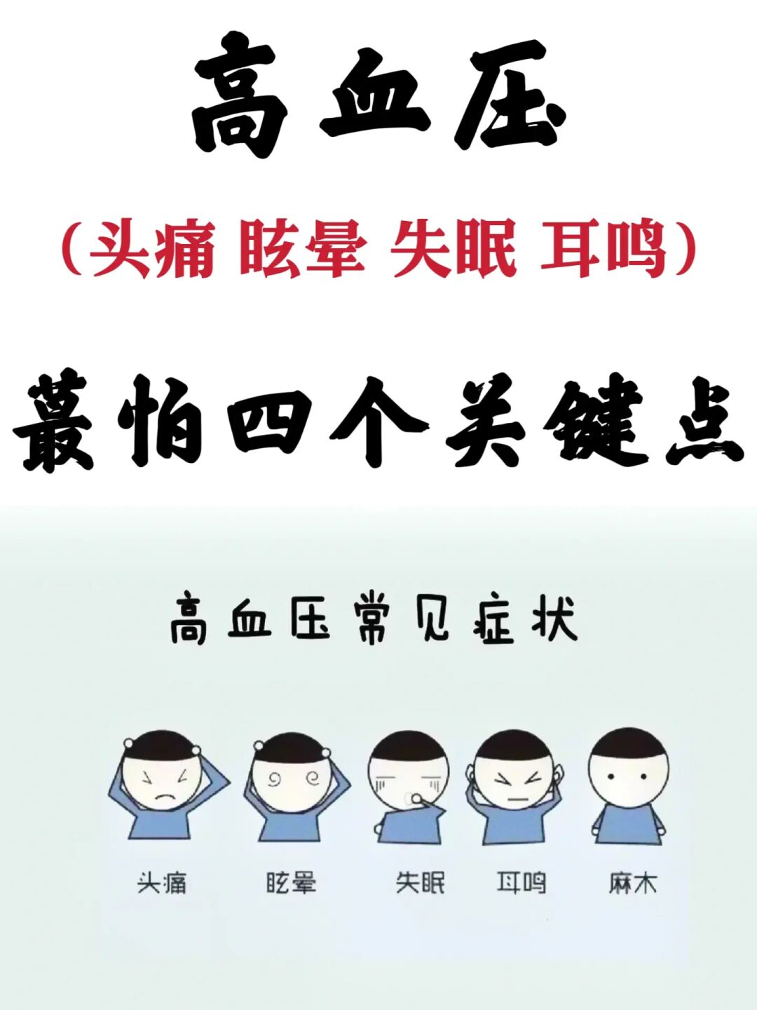 高血压患者，牢记四点，头晕耳鸣蕞怕它