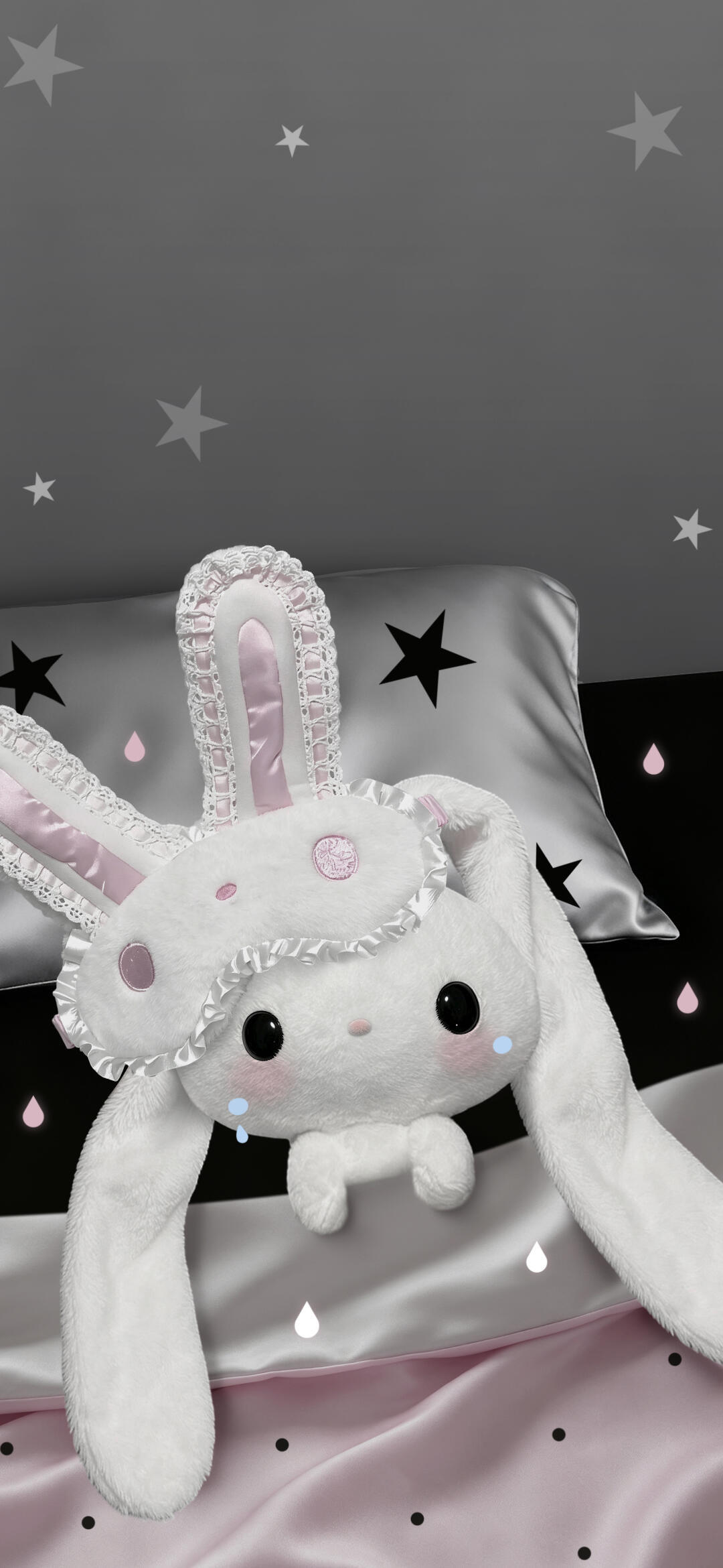 兔兔你怎么在锁屏呀这么萌的兔兔壁纸谁能拒绝！🐰 