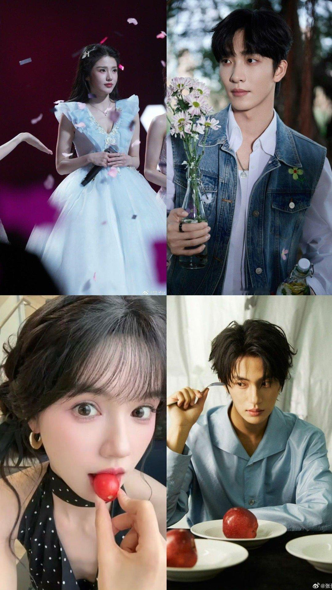 短国春晚舞台路透对我五官好浙江卫视春晚 舞台路透甜到需要胰岛素！锦子姚冠宇对唱像