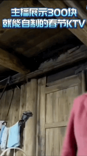 #主播展示300块就能自制的春节KTV##花99块就能买到过年回家的快乐# 哈哈