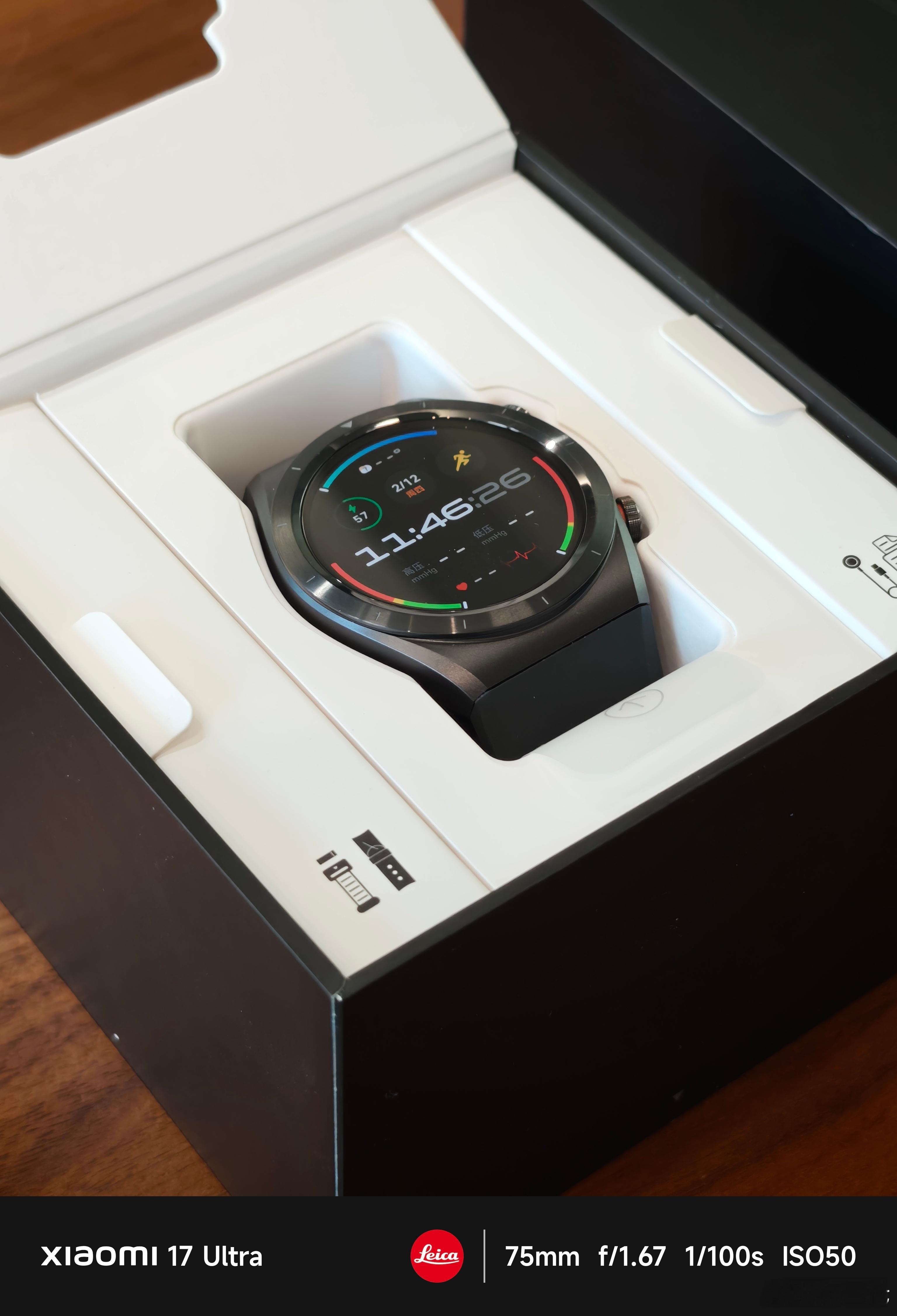 用国补给老丈人买了一块能监测血压的智能表，小米Watch H1E，才1K出头，比