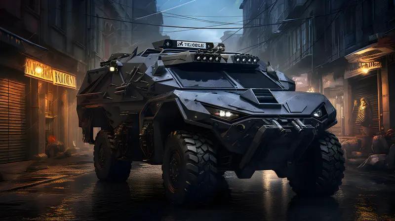 赖清德装甲车护驾，暴露“台独”心虚本质

铁甲车巡逻也掩盖不了内心的恐慌，赖清德