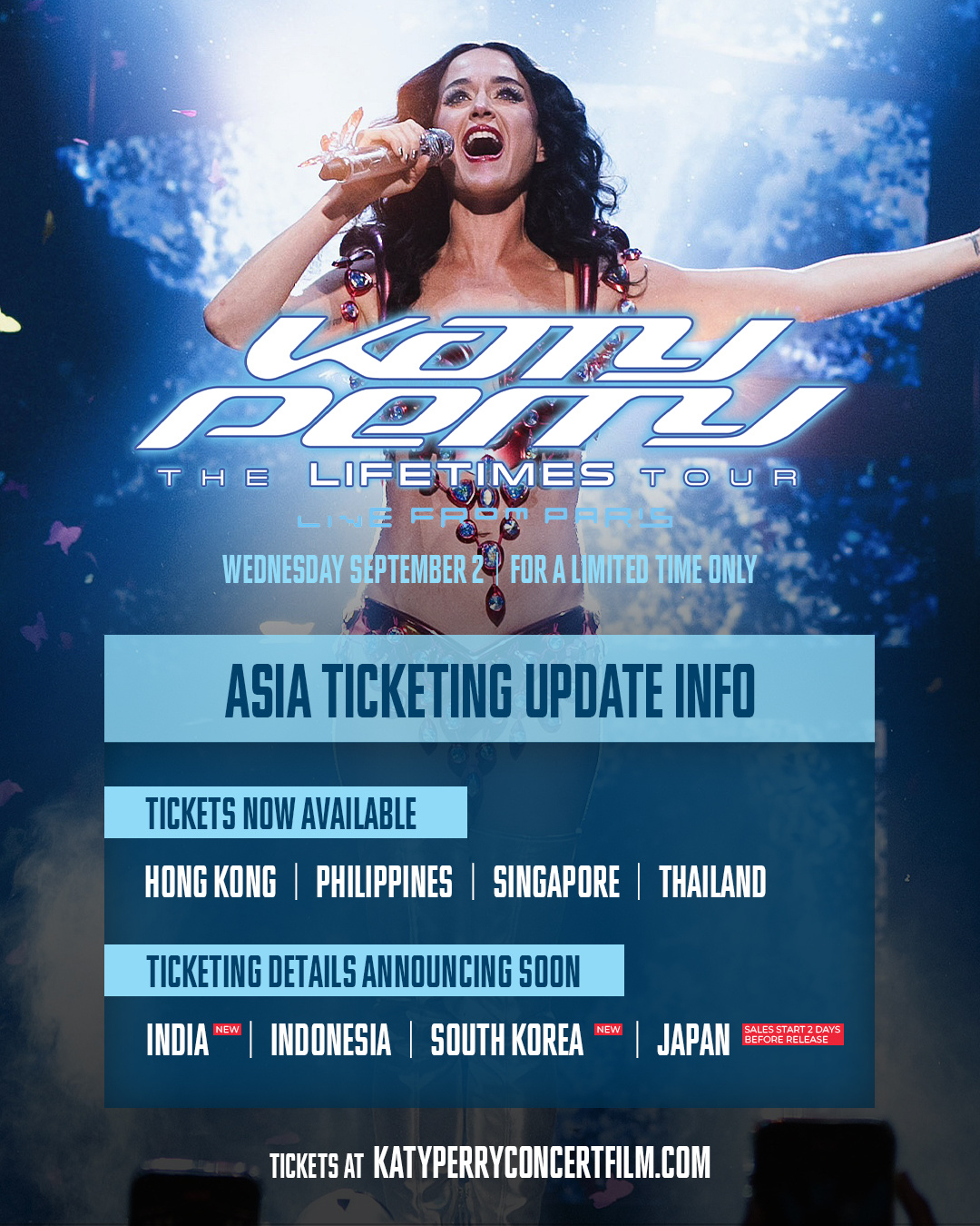 KatyPerry 演唱会电影《Katy Perry: The Lifetime
