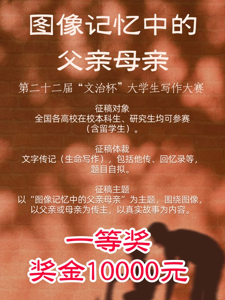 图像记忆中的父亲母亲🎑大学生写作大赛